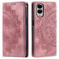 Totem Embossed Magnetic Leather Phone Case, For Samsung Galaxy S25 Edge 5G, For Samsung Galaxy S25 5G, For Samsung Galaxy S25+ 5G, For Samsung Galaxy S25 Ultra 5G