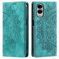 Totem Embossed Magnetic Leather Phone Case, For Samsung Galaxy S25 Edge 5G, For Samsung Galaxy S25 5G, For Samsung Galaxy S25+ 5G, For Samsung Galaxy S25 Ultra 5G