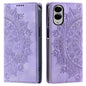 Totem Embossed Magnetic Leather Phone Case, For Samsung Galaxy S25 Edge 5G, For Samsung Galaxy S25 5G, For Samsung Galaxy S25+ 5G, For Samsung Galaxy S25 Ultra 5G