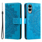Totem Flower Embossed Leather Phone Case, For Samsung Galaxy S25 FE 5G, For Samsung Galaxy S25 Edge 5G, For Samsung Galaxy S25 5G, For Samsung Galaxy S25+ 5G, For Samsung Galaxy S25 Ultra 5G