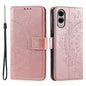 Totem Flower Embossed Leather Phone Case, For Samsung Galaxy S25 FE 5G, For Samsung Galaxy S25 Edge 5G, For Samsung Galaxy S25 5G, For Samsung Galaxy S25+ 5G, For Samsung Galaxy S25 Ultra 5G