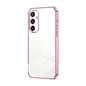 Transparent Plating Fine Hole Phone Case, For Samsung Galaxy S25 5G, For Samsung Galaxy S25+ 5G, For Samsung Galaxy S25 Ultra 5G