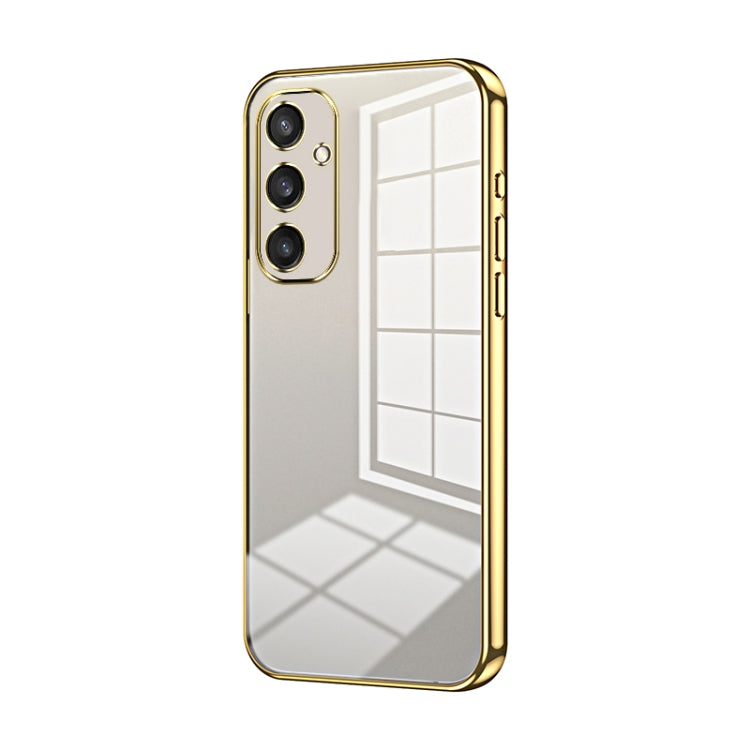 Transparent Plating Fine Hole Phone Case, For Samsung Galaxy S25 5G, For Samsung Galaxy S25+ 5G, For Samsung Galaxy S25 Ultra 5G