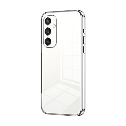 Transparent Plating Fine Hole Phone Case, For Samsung Galaxy S25 5G, For Samsung Galaxy S25+ 5G, For Samsung Galaxy S25 Ultra 5G