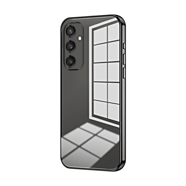Transparent Plating Fine Hole Phone Case, For Samsung Galaxy S25 5G, For Samsung Galaxy S25+ 5G, For Samsung Galaxy S25 Ultra 5G