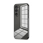 Transparent Plating Fine Hole Phone Case, For Samsung Galaxy S25 5G, For Samsung Galaxy S25+ 5G, For Samsung Galaxy S25 Ultra 5G