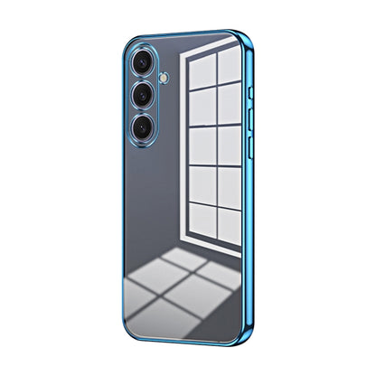 Transparent Plating Fine Hole Phone Case, For Samsung Galaxy S25 5G, For Samsung Galaxy S25+ 5G, For Samsung Galaxy S25 Ultra 5G