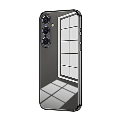 Transparent Plating Fine Hole Phone Case, For Samsung Galaxy S25 5G, For Samsung Galaxy S25+ 5G, For Samsung Galaxy S25 Ultra 5G