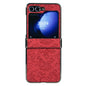 Three Parts Cloud Dragon Pattern Fold Phone Case, For Samsung Galaxy Z Flip6 / Flip7 FE
