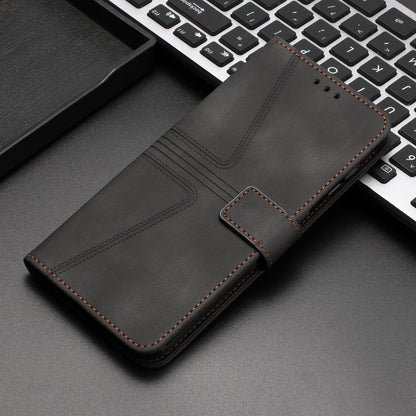 Triangle Solid Color Leather Phone Case, For Samsung Galaxy S25 5G, For Samsung Galaxy S25+5G, For Samsung Galaxy S25 Ultra 5G