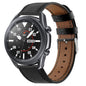For Galaxy Watch 3 45mm Leather Replacement Strap Watchband