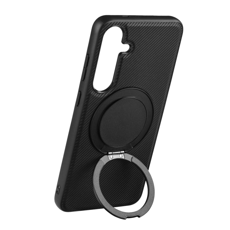 ViLi TCY Series Kevlar Leather Texture Rotating Holder Phone Case, For Samsung Galaxy S25 5G, For Samsung Galaxy S25+ 5G, For Samsung Galaxy S24+ 5G, For Samsung Galaxy S24 5G