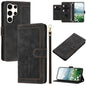 Tulips Embossed Leather Phone Case with Lanyard, For Samsung Galaxy S25 Edge 5G, For Samsung Galaxy S25 5G, For Samsung Galaxy S25+ 5G, For Samsung Galaxy S25 Ultra 5G