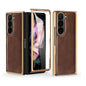 VIETAO Crazy Horse Texture PU Phone Case, For Samsung Galaxy Z Flip6 / Flip7 FE, For Samsung Galaxy Z Fold6, For Samsung Galaxy Z Fold5, For Samsung Galaxy Z Flip5