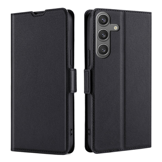 Ultra-thin Voltage Side Buckle Horizontal Flip Leather Phone Case, For Samsung Galaxy S25 5G, For Samsung Galaxy S25+ 5G, For Samsung Galaxy S25 Ultra 5G