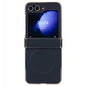 Three Parts MagSafe Litchi Texture Fold Phone Case, For Samsung Galaxy Z Flip6 / Flip7 FE, For Samsung Galaxy Z Fold6, For Samsung Galaxy Z Fold5, For Samsung Galaxy Z Flip5