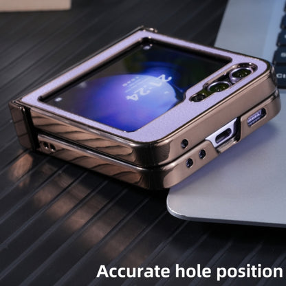 Three Parts MagSafe Litchi Texture Fold Phone Case, For Samsung Galaxy Z Flip6 / Flip7 FE, For Samsung Galaxy Z Fold6, For Samsung Galaxy Z Fold5, For Samsung Galaxy Z Flip5