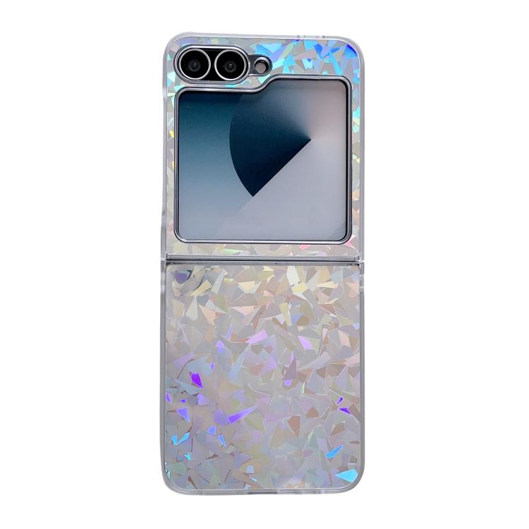 Transparent Edge PC Folding Phone Case, For Samsung Galaxy Z Flip6 / Flip7 FE, For Samsung Galaxy Z Flip5 5G, For Samsung Galaxy Z Flip4 5G