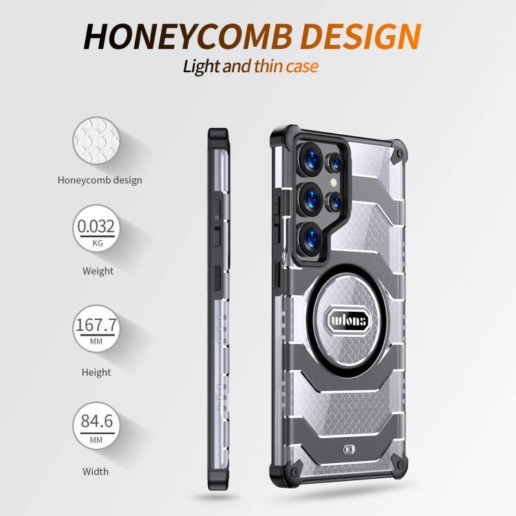 wlons Explorer Series PC Hybrid TPU MagSafe Magnetic Case, For Samsung Galaxy S25 Ultra 5G, For Samsung Galaxy S24 Ultra 5G, For Samsung Galaxy S24+ 5G, For Samsung Galaxy S24 5G