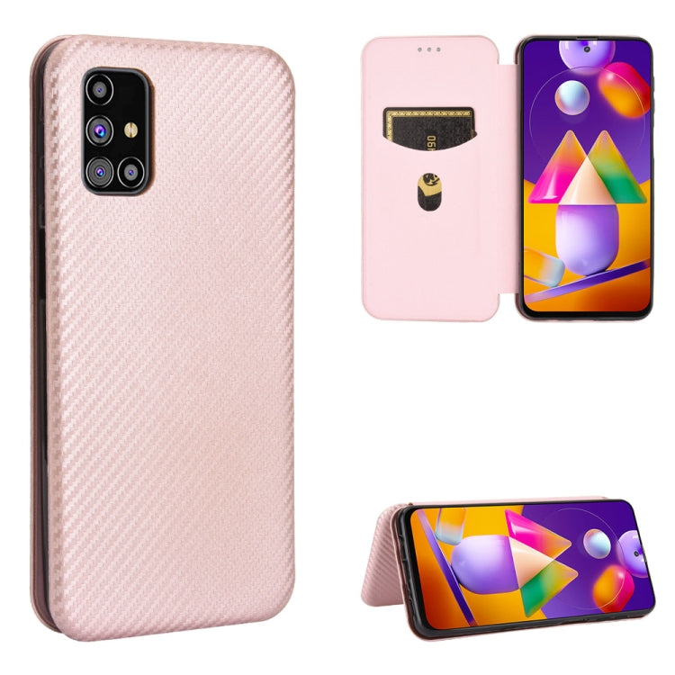 Carbon Fiber Texture Magnetic Horizontal Flip TPU + PC + PU Leather Case with Rope & Card Slot, For Samsung Galaxy A71 5G, For Samsung Galaxy A71, For Samsung Galaxy A90 5G, For Samsung Galaxy A91 / M80s / S10 Lite, For Samsung Galaxy M11��������������...