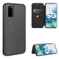 Carbon Fiber Texture Magnetic Horizontal Flip TPU + PC + PU Leather Case with Rope & Card Slot, For Samsung Galaxy S10 Plus, For Samsung Galaxy S10, For Samsung Galaxy S20, For Samsung Galaxy S20 Plus, For Samsung Galaxy XCover Pro���������������������...