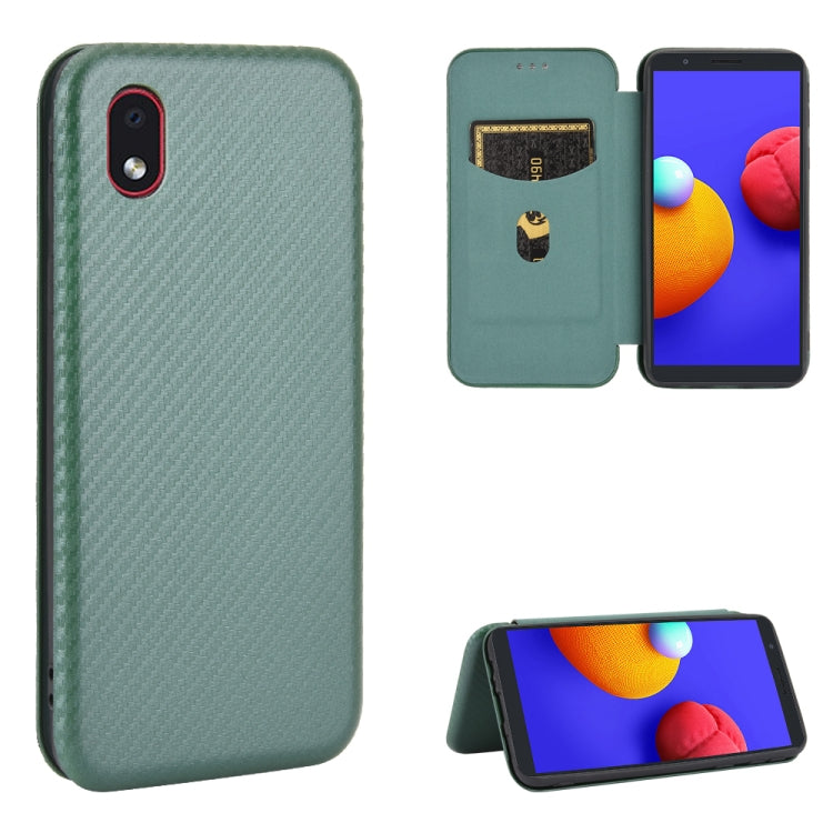 Carbon Fiber Texture Magnetic Horizontal Flip TPU + PC + PU Leather Case with Rope & Card Slot, For Samsung Galaxy S10 Plus, For Samsung Galaxy S10, For Samsung Galaxy S20, For Samsung Galaxy S20 Plus, For Samsung Galaxy XCover Pro���������������������...