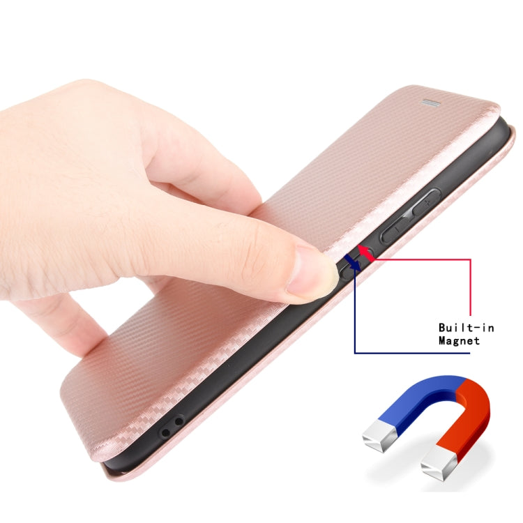 Carbon Fiber Texture Magnetic Horizontal Flip TPU + PC + PU Leather Case with Rope & Card Slot, For Samsung Galaxy S10e, For Samsung Galaxy S20 Ultra