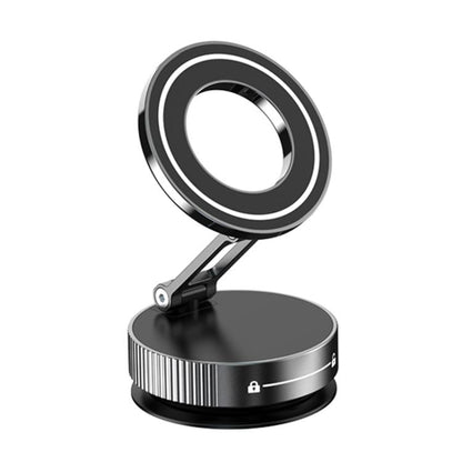 Q89 Foldable Vacuum MagSafe Magnetic Suction Cup Phone Holder, Q89(Black), Q89(Silver)