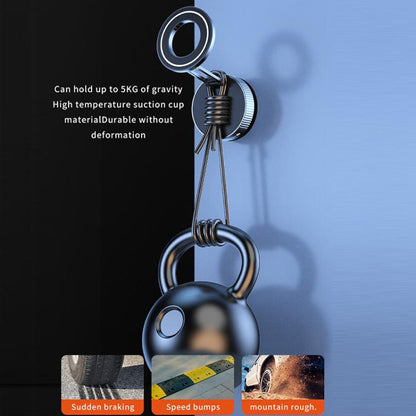 Q89 Foldable Vacuum MagSafe Magnetic Suction Cup Phone Holder, Q89(Black), Q89(Silver)