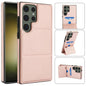 Tri-fold Holder Leather Phone Case with Card Slot, For Samsung Galaxy S23 Ultra 5G, For Samsung Galaxy S23+ 5G, For Samsung Galaxy S23 5G, For Samsung Galaxy S20 FE