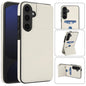 Tri-fold Holder Leather Phone Case with Card Slot, For Samsung Galaxy S25 5G, For Samsung Galaxy S25+ 5G, For Samsung Galaxy S25 Ultra 5G, For Samsung Galaxy S24 FE 5G