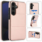 Tri-fold Holder Leather Phone Case with Card Slot, For Samsung Galaxy S25 5G, For Samsung Galaxy S25+ 5G, For Samsung Galaxy S25 Ultra 5G, For Samsung Galaxy S24 FE 5G