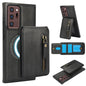 Zipper Wallet Split MagSafe Leather Back Phone Case