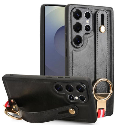 Wristband Leather Back Phone Case