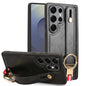 Wristband Leather Back Phone Case