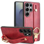 Wristband Leather Back Phone Case