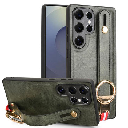 Wristband Leather Back Phone Case