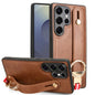 Wristband Leather Back Phone Case