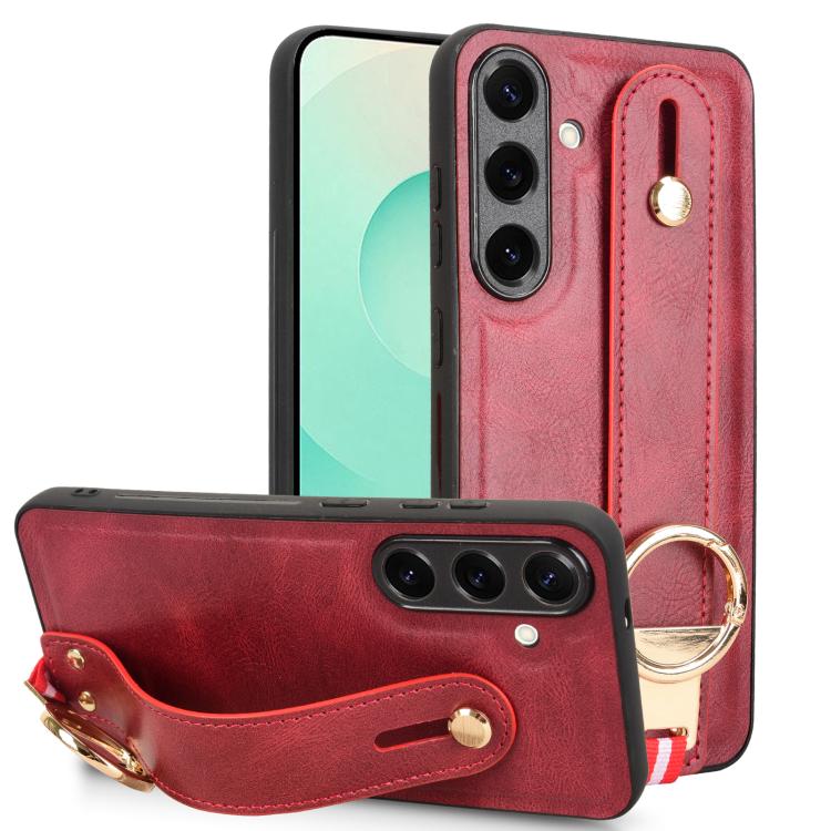 Wristband Leather Back Phone Case