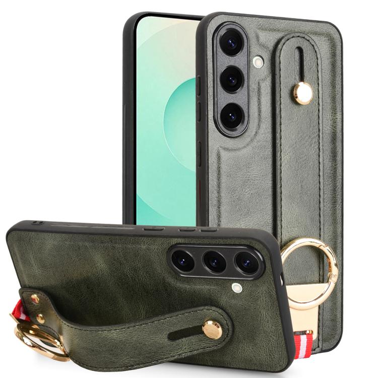 Wristband Leather Back Phone Case