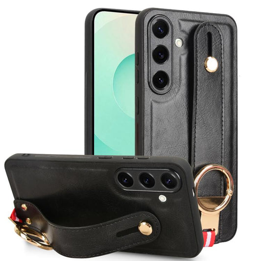 Wristband Leather Back Phone Case