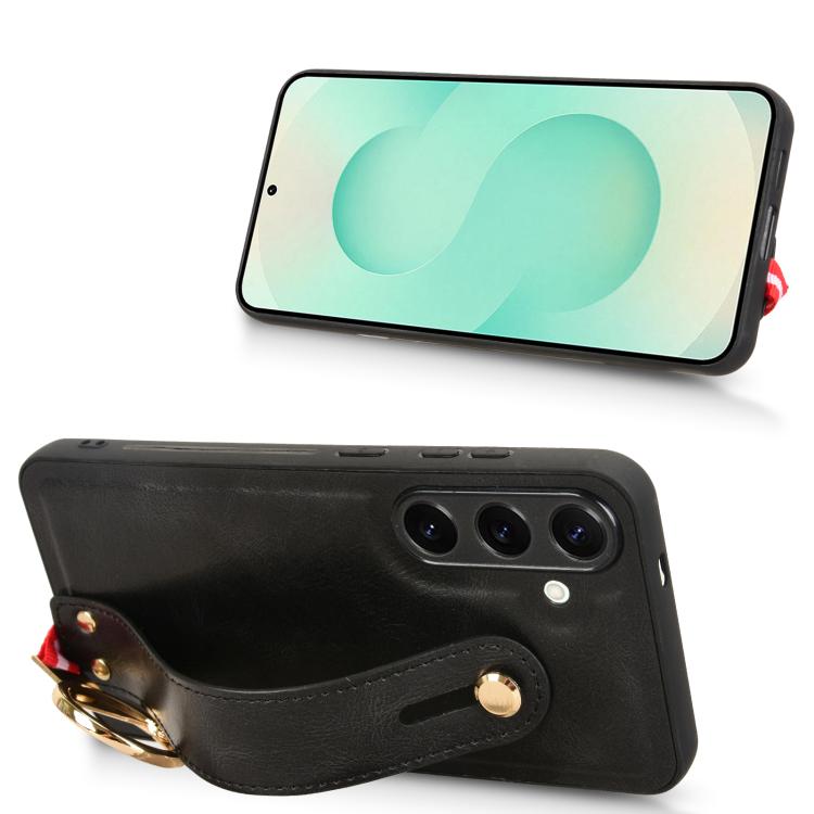 Wristband Leather Back Phone Case