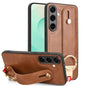 Wristband Leather Back Phone Case