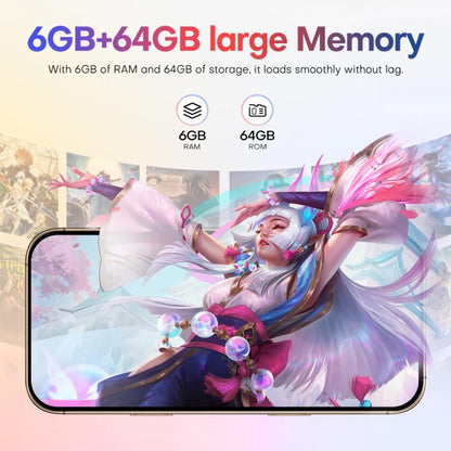 A88A / i16 Pro Max, 6GB+64GB, 6.6 inch Android 12 MTK6762 Helio G25 Octa Core, NFC, OTG, Network: 4G, Dual SIM