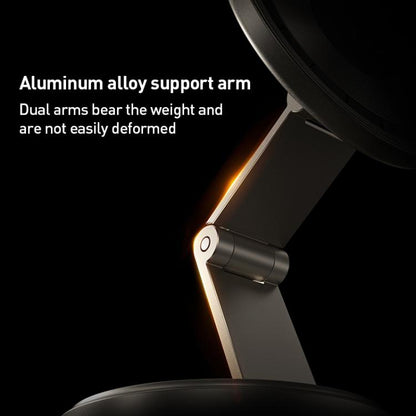 MOMAX CM30 Pac Mount Universal Transparent Magnetic Rotating Car Holder, CM30 (Dark Grey), CM30 (Titanium Gold)