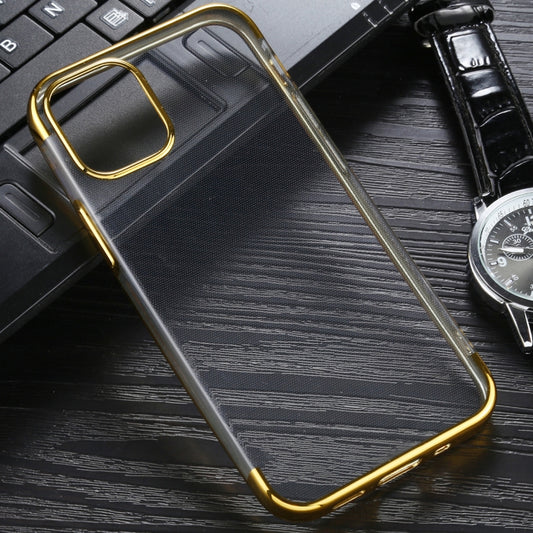 Three Stage Electroplating TPU Protective Soft Case, For iPhone 12 Pro Max