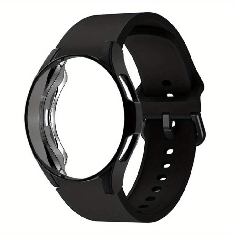 Silicone Watch Band with PC Case