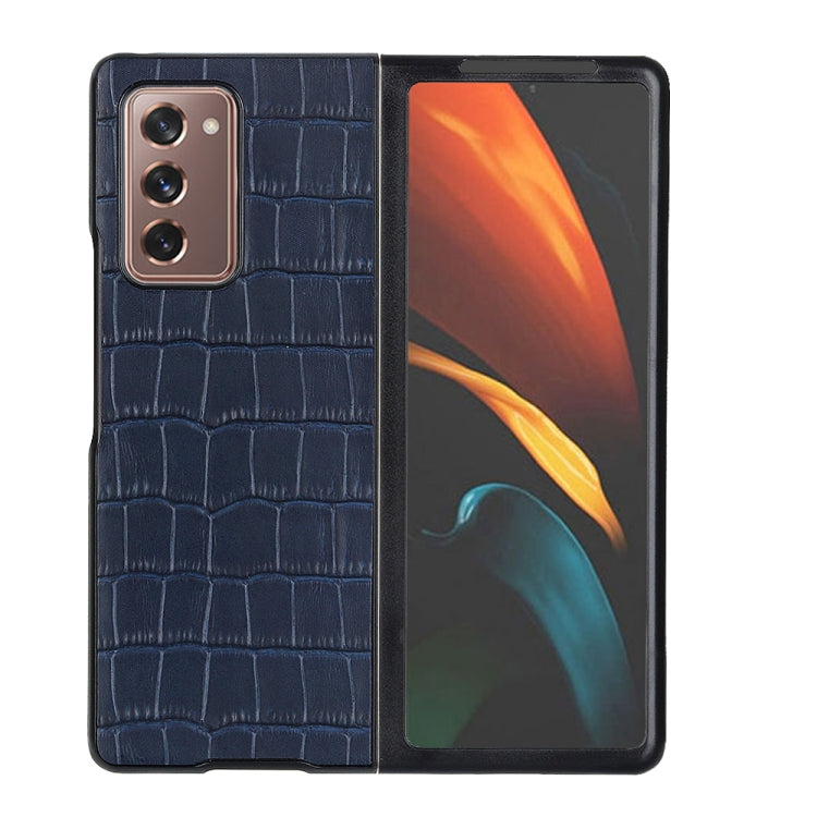 Crocodile Texture Shockproof Protective Case, For Samsung Galaxy Z Fold2 5G