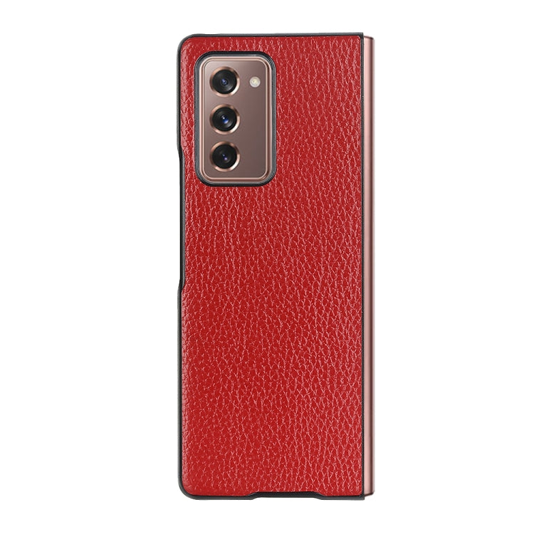 Litchi Texture Shockproof Protective Case, For Samsung Galaxy Z Fold2 5G