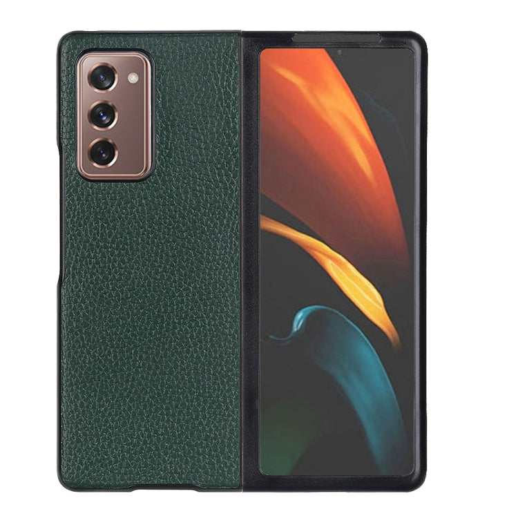 Litchi Texture Shockproof Protective Case, For Samsung Galaxy Z Fold2 5G